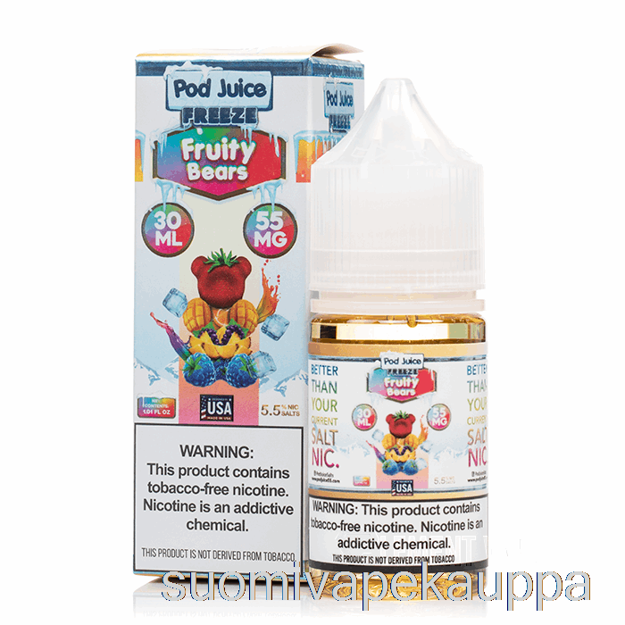 Vape Box Freeze Hedelmäiset Karhut - Palkomehu - 30ml 20mg